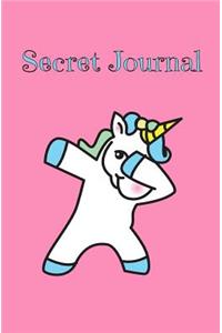 Secret Journal - Dabbing Unicorn