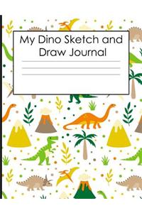 My Dino Sketch and Draw Journal