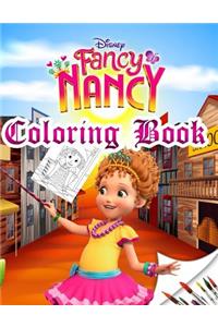 Fancy Nancy Coloring Book: Exclusive High Quaity Images by Disney Animated Film 2018