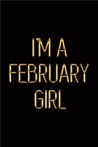 I'm a February Girl