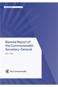 Biennial Report of the Commonwealth Secretary-General, 2011-2013