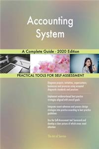 Accounting System A Complete Guide - 2020 Edition