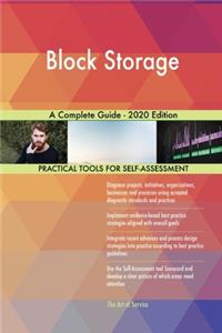 Block Storage A Complete Guide - 2020 Edition