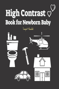 High Contrast Book for Newborn Babies