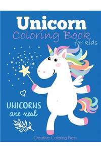 Unicorn Coloring Book for Kids