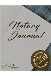 ABA Enterprises Notary Journal