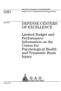 Defense Centers of Excellence