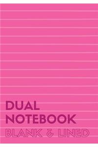 Dual Notebook Blank & Lined