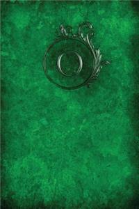 Monogram O Blank Book