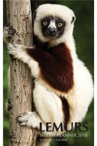 Lemurs Weekly Planner 2018