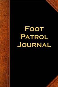 Foot Patrol Journal