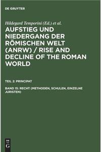 Recht (Methoden, Schulen, Einzelne Juristen)