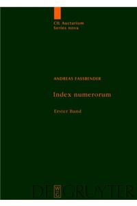 Index Numerorum: Ein Findbuch Zum Corpus Inscriptionum Latinarum
