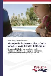 Manejo de la basura electrónica 