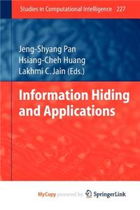 Information Hiding and Applications