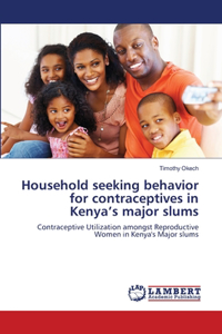 Household seeking behavior for contraceptives in Kenya's major slums