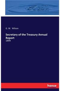 Secretary of the Treasury Annual Report