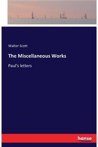 The Miscellaneous Works