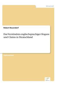 Das Verständnis englischsprachiger Slogans und Claims in Deutschland