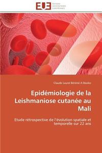 Epidémiologie de la leishmaniose cutanée au mali