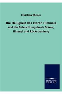 Helligkeit des klaren Himmels