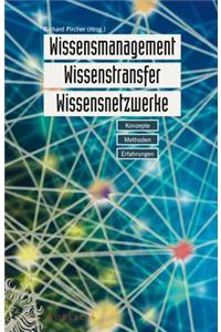 Wissensmanagement, Wissenstransfer, Wissensnetzwerke
