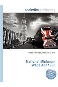 National Minimum Wage ACT 1998