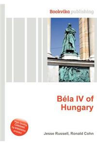 Bela IV of Hungary