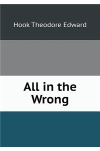 All in the Wrong