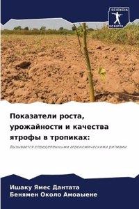 Показатели роста, урожайности и качествk