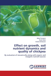 Effect on growth, soil nutrient dynamics and quality of chickpea