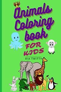 Animals Coloring Book for Kids