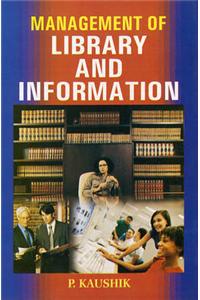 Management of Library and Information