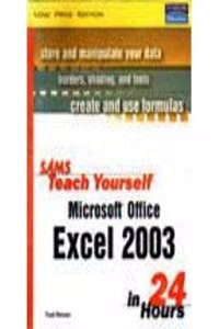 Sams Teach Yourself Microsoft Office Excel 2003 In 24 Hours Sams