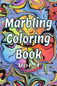 Marbling Coloring Book