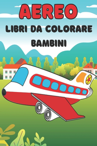 Aereo Libro Da Colorare bambini