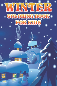 Winter Coloring Book for Kids