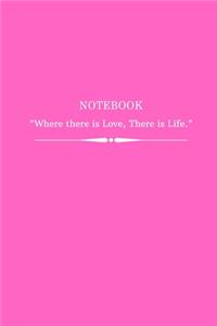 Pink Notebook