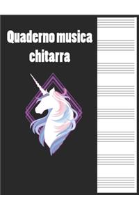 quaderno musica chitarra
