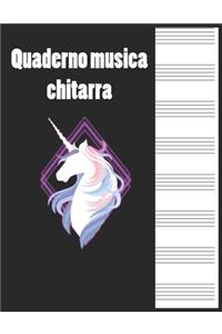 quaderno musica chitarra