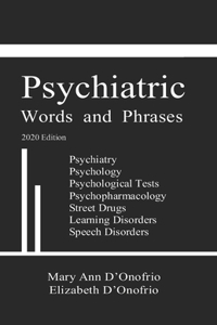 Psychiatric Words and Phrases