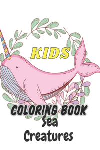 Kids Coloring Books Sea Creatures