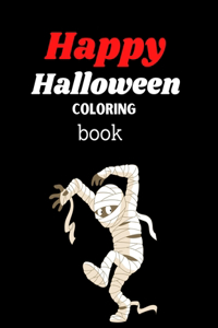 Happy Halloween Coloring Book