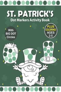 St. Patrick's Dot Markers Activity Book Ages 2-5