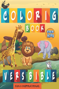 Bible Verse Coloring Book for kids