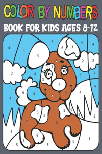 Color By Numbers book For Kids Ages 8-12