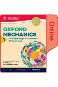 Mathematics for Cambridge International as and a Level Mechanics 1 for Cambridge as & a Level Online Student Book