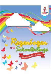 Regenbogen und Schmetterlinge