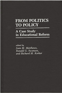 From Politics to Policy