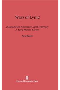 Ways of Lying